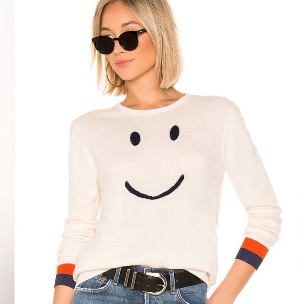 Kule cashmere “Smiley” sweater sz M